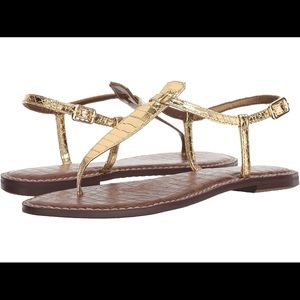 Gold Sam Edelman Sandals